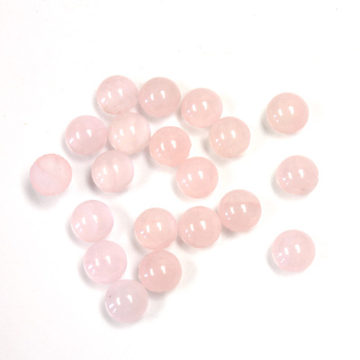 Gemstone Cabochon - Round 05MM ROSE QUARTZ