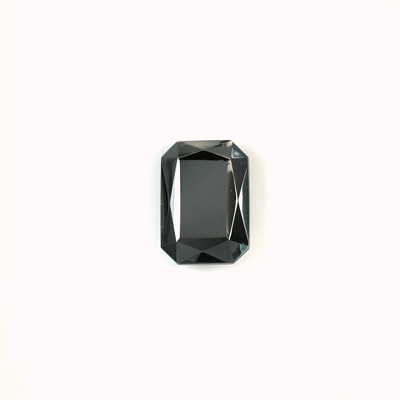 Glass Point Back Tin Table Cut (TTC) Stone - Cushion Octagon 08x6MM HEMATITE