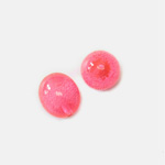 Plastic Bead - Perrier Effect Baroque Oval Shape 16MM PERRIER SALMON