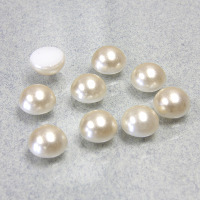 Preciosa Crystal Nacre Pearl Cabochon - Round 07MM CREME