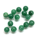 Gemstone No-Hole Ball - 07MM GREEN AVENTURINE