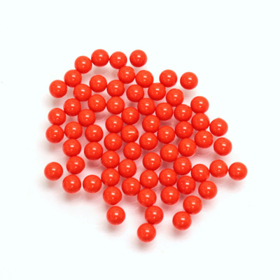 Glass No-Hole Ball - 03MM CORALLINE