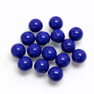 Glass No-Hole Ball - 07MM LAPIS BLUE