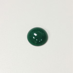 Plastic Flat Back Opaque Cabochon - Round 13MM JADE