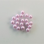 Czech Glass Pearl No-Hole Ball - 3.5MM LAVENDER 70427