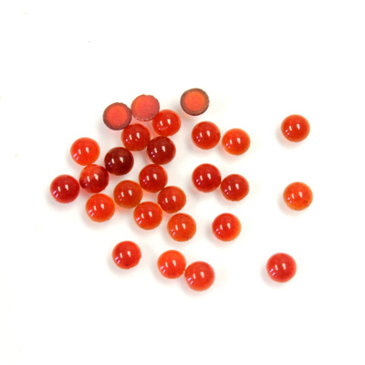 Gemstone Cabochon - Round 03MM CORNELIAN