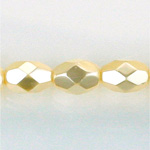 Pearl Beads Faceted - Oval