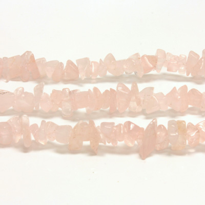 Gemstone Bead - Chip Baroque ROSE QUARTZ