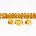 Glass Bead TablePolished - Nugget 04x8MM TOPAZ