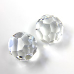 Preciosa Crystal Flat Back 3/4 Ball - Regular Cut 662 10MM Unfoiled CRYSTAL