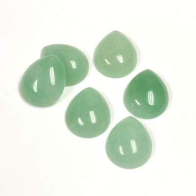 Gemstone Cabochon - Pear 12x10MM AVENTURINE