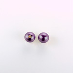 Czech Glass Pearl 1-Hole Ball - 06MM AMETHYST 70979