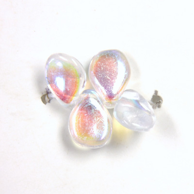 Preciosa Czech Pressed Glass Bead - Pip 5x7MM CRYSTAL AB