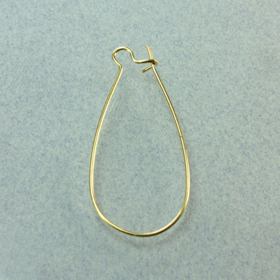 RAW BRASS Kidney Wire