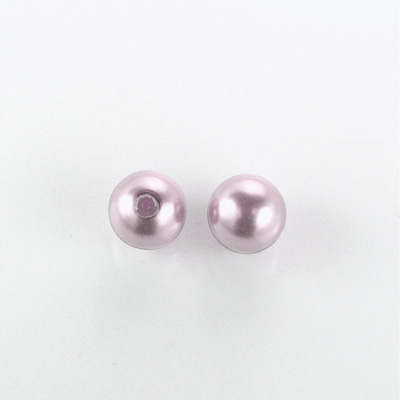 Czech Glass Pearl 1-Hole Ball - 10MM LAVENDER 70427