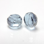 Chinese Cut Crystal Bead - Round Disc Side Drilled 10MM ALEXANDRITE