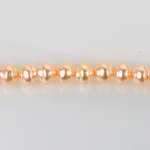 Czech Glass Pearl Bead - Snail Shell 06MM PEACH 70487