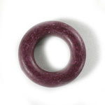 Plastic Bead - Smooth Round Ring 30MM INDOCHINE LILAC