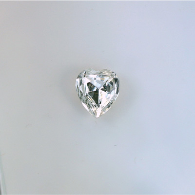 Glass Point Back Tin Table Cut (TTC) Foiled - Heart 06x5MM CRYSTAL