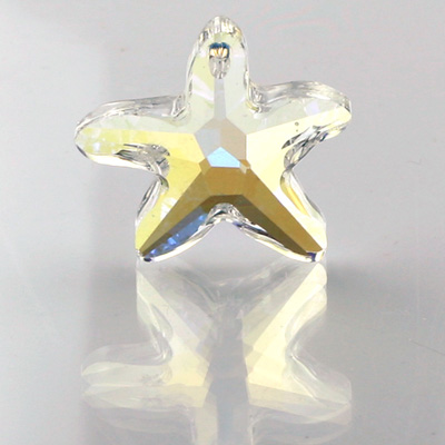 Cut Crystal Pendant - Fancy Starfish 20MM CRYSTAL AB