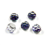 Preciosa Crystal Flat Back 3/4 Ball - Regular Cut 662 04MM BERMUDA BLUE