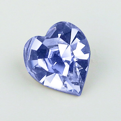 Swarovski Crystal Point Back Fancy Stone - Heart 6.6x6MM SAPPHIRE