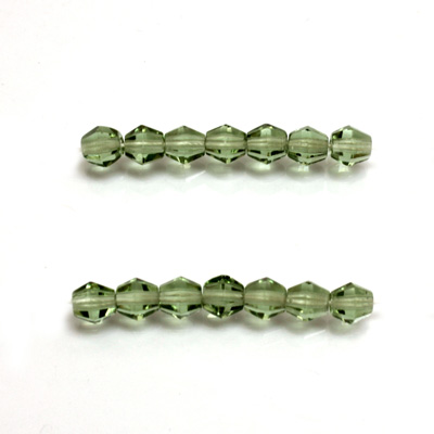 Czech Glass Fire Polished Bead - Bicone 04MM TURMALINE