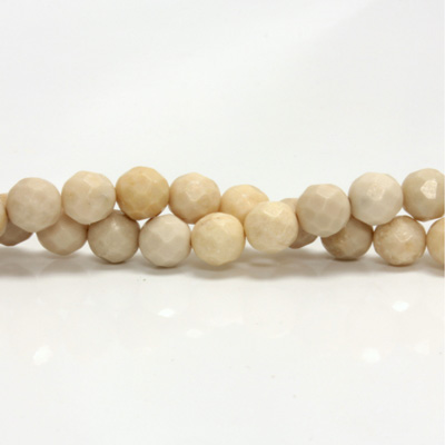 Gemstone Bead - Faceted Round 08MM RIVERSTONE