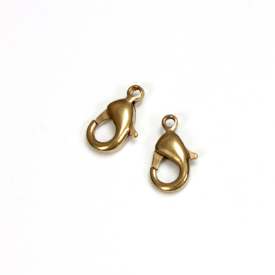 Brass Lobster Claw Clasp - 11.8MM