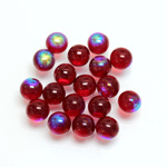 Glass No-Hole Ball - 06MM RUBY AB