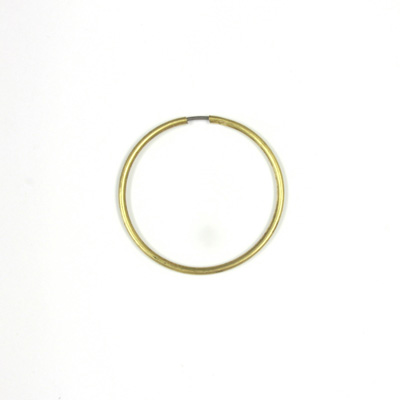 Endless Hoop 1.25 inch 1.4MM Wire RAW BRASS