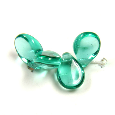 Preciosa Czech Pressed Glass Bead - Pip 5x7MM EMERALD