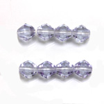 Czech Glass Fire Polished Bead - Bicone 08MM LILAC