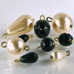 Beads with Simple Brass Loops