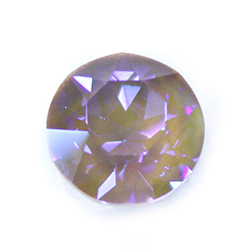 Aurora Crystal Point Back Foiled Chaton - 08MM/SS39 CRYSTAL DELITE OCHRE #0401OCHDEL