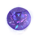 Aurora Crystal Point Back Foiled Chaton - 08MM/SS39 CRYSTAL DELITE VIOLET #0401VIODEL
