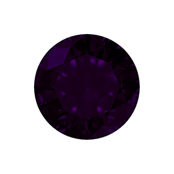 Aurora Crystal Point Back Foiled Chaton - 10MM/SS45 PURPLE VELVET #6023