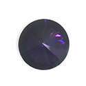 Aurora Crystal Point Back Foiled Rivoli - 18MM PURPLE VELVET #6023