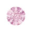 Aurora Crystal Point Back Foiled Chaton - 27MM LIGHT ROSE #5002