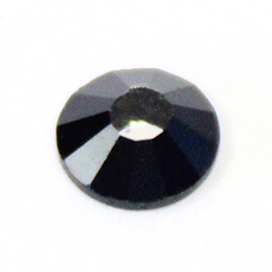 Aurora Crystal Flat Back Rhinestone - 16SS CRYSTAL COSMO JET #0001COJ