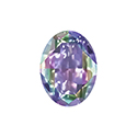 Aurora Crystal Point Back Fancy Stone Foiled - Oval 30x20MM CRYSTAL AB #0001AB