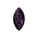 Aurora Crystal Point Back Fancy Stone Foiled - Navette 12X6MM AMETHYST #6021
