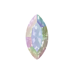Aurora Crystal Point Back Fancy Stone Foiled - Navette 08x4MM CRYSTAL AB #0001AB