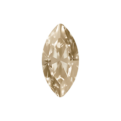 Aurora Crystal Point Back Fancy Stone Foiled - Navette 10x5MM GOLDEN SHADOW #0001GSH