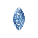 Aurora Crystal Point Back Fancy Stone Foiled - Navette 06x3MM LT SAPPHIRE #7002

