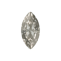 Aurora Crystal Point Back Fancy Stone Foiled - Navette 06x3MM MOONLIGHT #0001MON