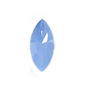 Aurora Crystal Point Back Fancy Stone Foiled - Navette 08x4MM AIR BLUE OPAL #7201
