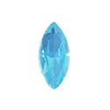 Aurora Crystal Point Back Fancy Stone Foiled - Navette 15x7MM AQUA OPAL #8211
