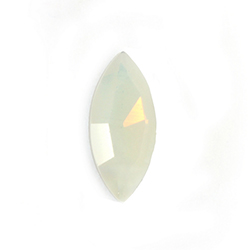 Aurora Crystal Point Back Fancy Stone Foiled - Navette 08x4MM SAND OPAL #2202
