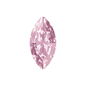 Aurora Crystal Point Back Fancy Stone Foiled - Navette 06x3MM ROSALINE #5004
